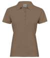 T145 145 Tee Jays Ladies Luxury Stretch Polo Shirt wood colour image